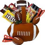Football Fantasy Snacks and Treats Gift Basket by Art of Appreciation Gift Baskets Best Prices