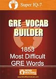 GRE - 1853 Most Difficult GRE Words