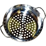 Charcoal Companion Stainless Steel 11-Inch Round Wok