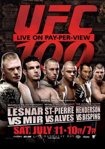 Ufc 100: Lesnar Vs Mir (2pc) (Ocrd) [DVD] [Import] by Tom LawlorMark ColemanBrock LesnarDan HendersonMichael Bisping