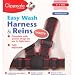Clippasafe Easy Wash Harness -Navy/Red
