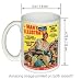 Case of Nude Tattoo Mans Illustrated Vintage Art COFFEE MUG