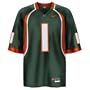 Nike Miami Hurricanes #1 Green Replica Jersey