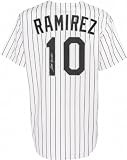 Alexei Ramirez Autographed Jersey | Details: Chicago White Sox, Majestic Pinstripe Replica