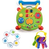 Tiny Love Developlay Activity Center Plus The First Years First Keys Teether and Floating Stars Teether Bundle