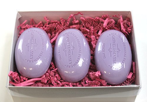 Caswell Massey Lilac Bar Soap 3 pack