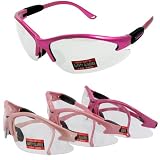 Pink Cougar Safety Glasses, Select Pink Frame Color