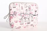 KINMAC 15.6" 15.6 INCH Pink bird Neoprene Laptop Sleeve /Laptop Case for SAMSUNG Series 7 NP700Z5A / SAMSUNG Series 7 NP700Z5C / SAMSUNG Series 7 chronos 700Z / SAMSUNG Series 5 NP550P5C / SAMSUNG RF511