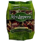 Mrs. Leeper's Pasta Organic, Rice Vegetable Twists, 12 Ounce Bags (Pack of 12)