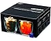 Doppelwandiges Thermoglas CURVA mit Schwebeeffekt. Set 4x 0,24 Ltr. Glas