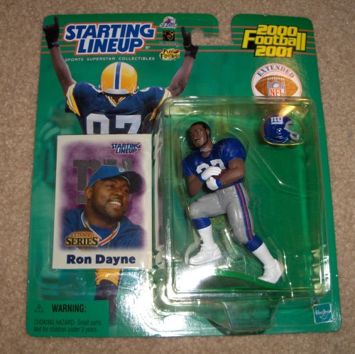 Childrens Toyshop  Toys : 2000 Ron Dayne NFL Starting Lineup Extended Series Figure