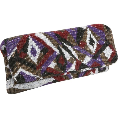 Moyna Handbags Beaded Ikat Evening Clutch