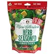 Marie Callender's Croutons, Fat Free Herb Seasoned, 5 oz. bags (Pack of 12)