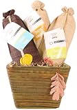 Sugary Sweet Quai Sud French Gourmet Sugar assortment gift basket: Cinnamon, Coconut & Ginger