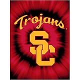 USC Trojans Royal Plush Raschel NCAA Blanket (800 Series) by Northwest (60x80)