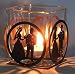 Cowboy Wedding Votive Holder