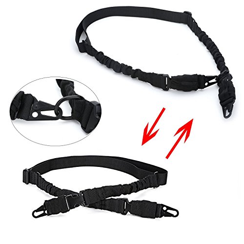 Black Duty Sling 2 Point for Hunting Rifle Gun Made in USA