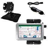 Garmin Nuvi 750 Auto Bean Bag Dash Holder with Car Charger - Uses Gomadic TipExchange