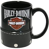Harley Davidson Black Saddle Bag 11 Ounce Coffee Mug