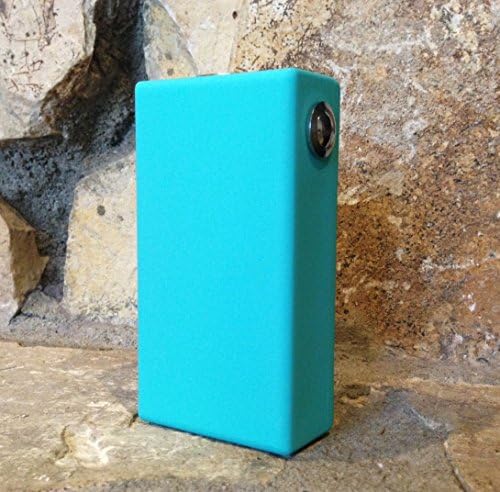 Rubberized Matte Finish ABS Mechanical Mod by Cigreen - Teal Blue