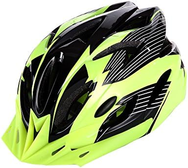 New Athletic Mountain Bike Cool Adjustable Helmet of Unibody Design Green Advanced Cycle Helmet for Men/Women