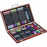 Gallery Studio 82 Piece Deluxe Art Set in Wooden Case