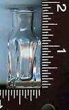 Clear, Mini, Square, Glass Bottle, , 25, , Mini Bottles, With, , 25 , ,Corks
