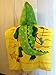 Kreative Kids Alligator 100% Cotton Poncho Style Hooded Bath & Beach Towel with Colorful Double Sized Design