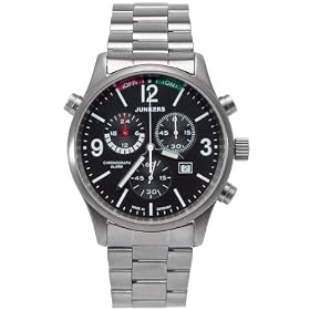 Junkers  G-38  Alarm, Chronograph Titanium Watch 6296M-2