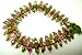 Crystal Glass Seed Peridot Green Pink Beaded Bracelet Gracious Living - Fair Trade