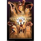 Los Angeles Lakers - 2009 NBA Champions Poster Poster Print, 22x34