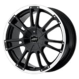American Racing Speedway (Series AR881) Gloss Black Machined - 18 X 8 Inch Wheel