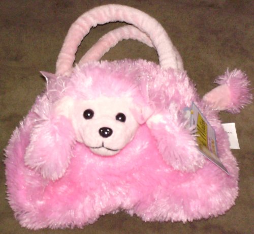 Plush Poodle Purse Assorted Colors