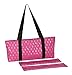 Fuchsia (Pink) & Silver Designer Mah Jongg Set Soft Carrying Case (Case Only)