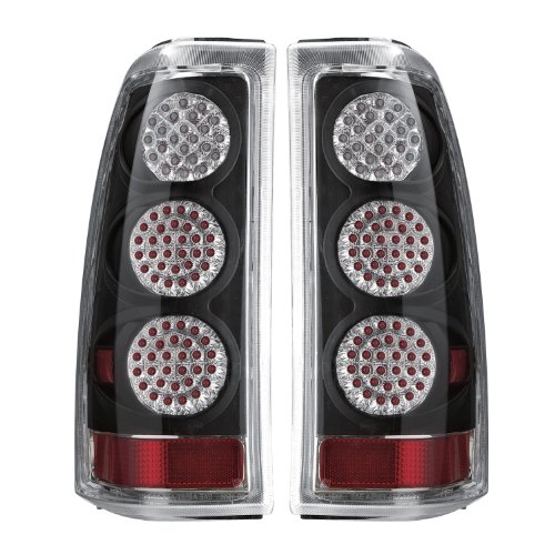 APC 407505TLB Chevrolet Silverado Diamond Cut Tail Light Assembly