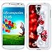 Samsung Galaxy S4 Christmas Red Ball Art Case