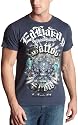 Ed Hardy Men's Short Sleeve Foiled T-Shirt