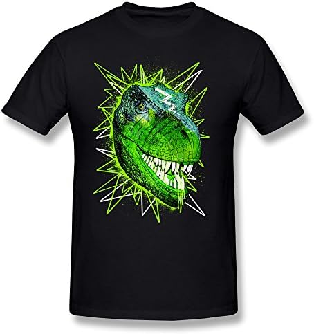 Custom T-shirt Geek Thunder Dino Solid