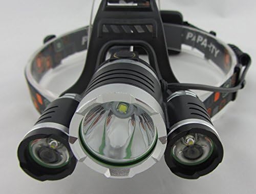 6000 Lumen 3pcs T6 4-mode Headlight Flashlight Linterna Frontal Headlamp Lantern Charger 2x18650 3100mah Camping Fishing