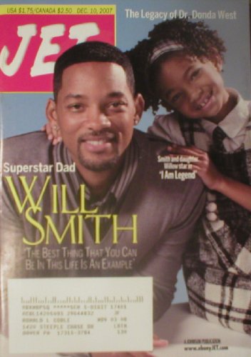 Jet Magazine December 10 2007 Will Smith