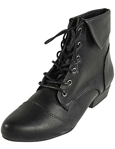 Breckelles - ladies indy-11 bootie boot black 8
