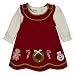 BT Kids Corduroy Holiday Jumper With Ivory Creeper Red, 3-6 Months