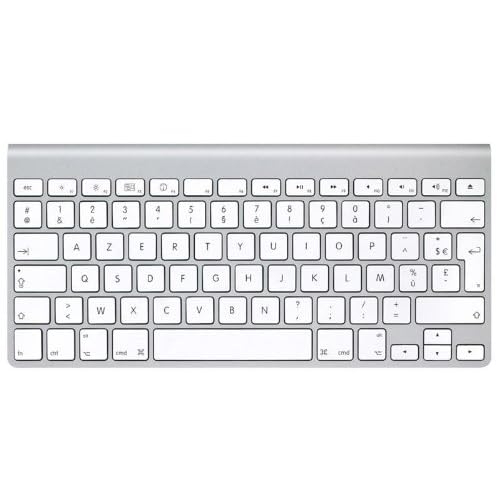 Comparer APPLE WIRELESS KEYBOARD MC184FB BLANC   