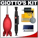 Giotto's Rocket-Air Blower Professional AA1903 Large (Red) + Lenspen Lens Pen Cleaning System + Accessory Kit for Canon, Nikon, Olympus, Pentax and Sony Digital SLR Cameras