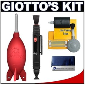 Giotto's Rocket-Air Blower Professional AA1903 Large (Red) + Lenspen Lens Pen Cleaning...