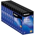 Sony 12T120VR 120-Minute Premium VHS Cassettes (12-Pack)