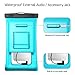 3iART Floating Waterproof Case with Armband and Audio Jack - TPU Material IPX8 Certified - Fits all iPhone and Samsung Models - Teal