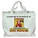 Just another friggin' day in the paradise that I call MEDICAL TRANSCRIPTION Totebag (Cotton Tote / Bag)