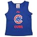 Chicago Cubs Newborn Logo Tank Top by Majestic Athletic