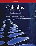 Calculus for scientists and engineers : early transcendentals : single variable